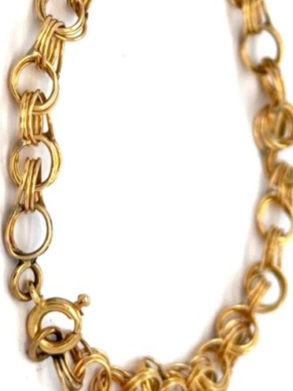 14K Yellow Gold Charm Bracelet
